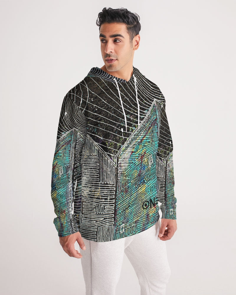 Skylight At Night Men's Hoodie