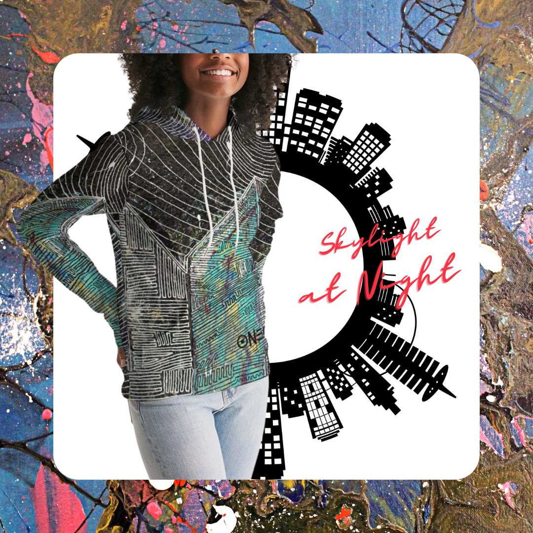 Skylight at Night Women's Hoodie