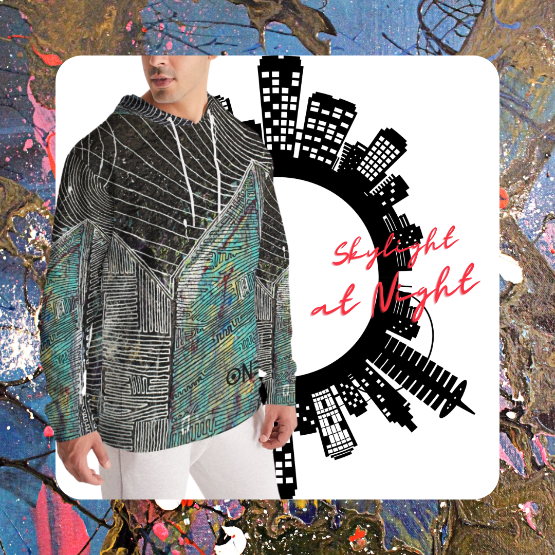Skylight At Night Men's Hoodie