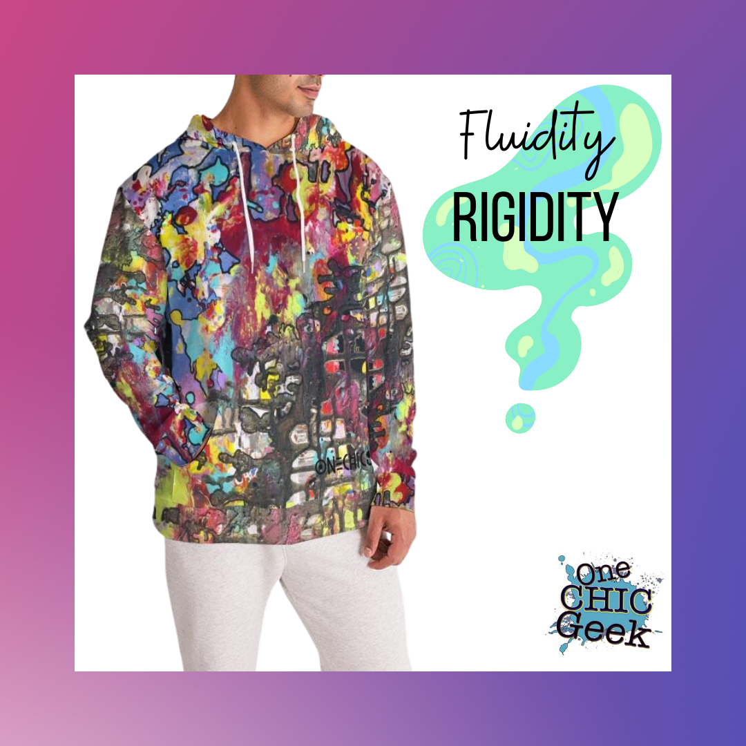Fluidity Rigidity Men's Hoodie