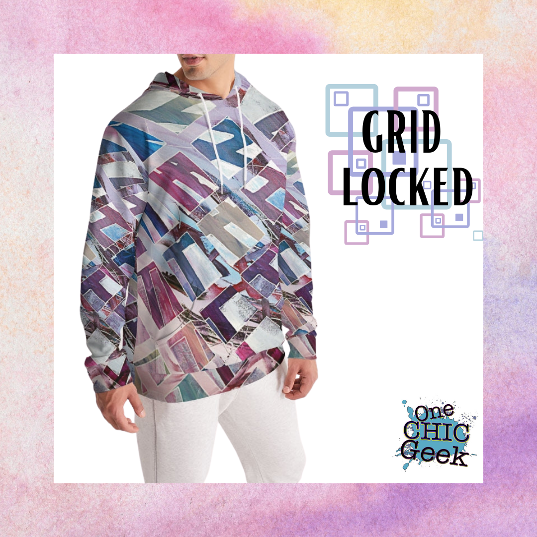 Grid Locked Men's Hoodie