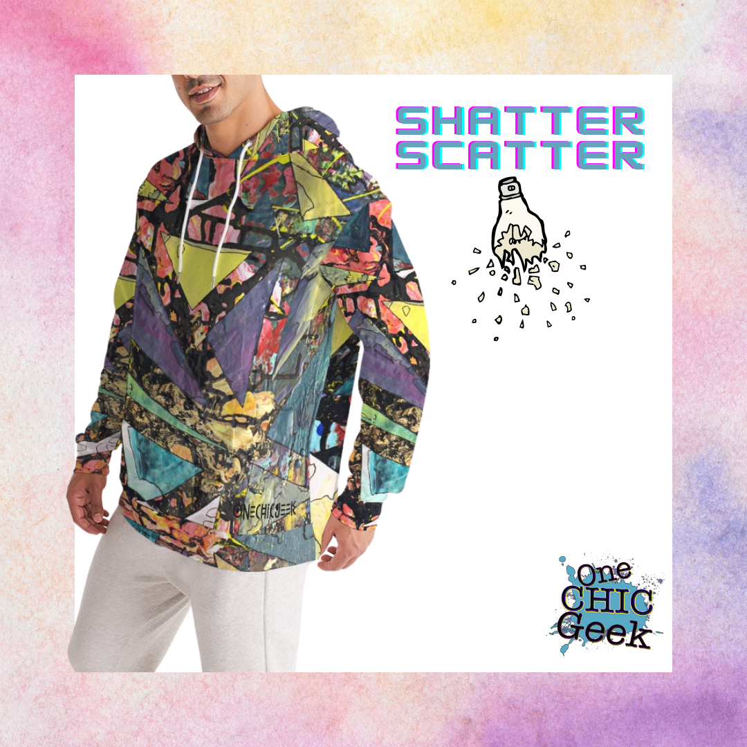 Shatter Scatter Men's Hoodie