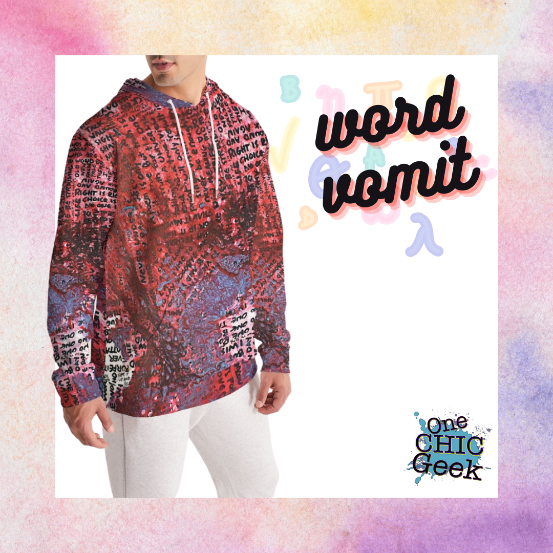 Word Vomit Men's Hoodie