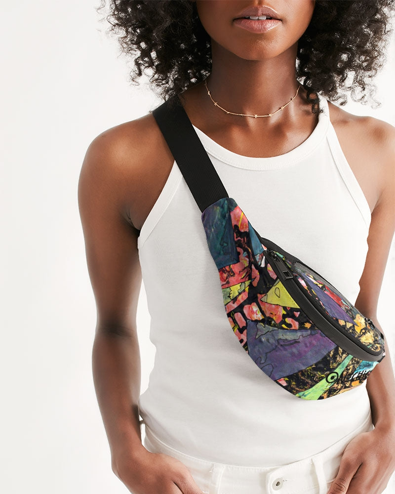 Shatter Scatter Crossbody Sling Bag