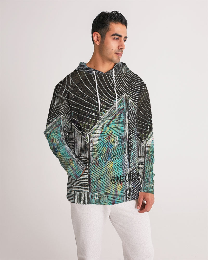 Skylight At Night Men's Hoodie