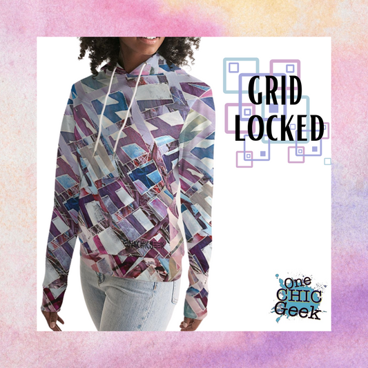Grid Locked Women's Hoodie