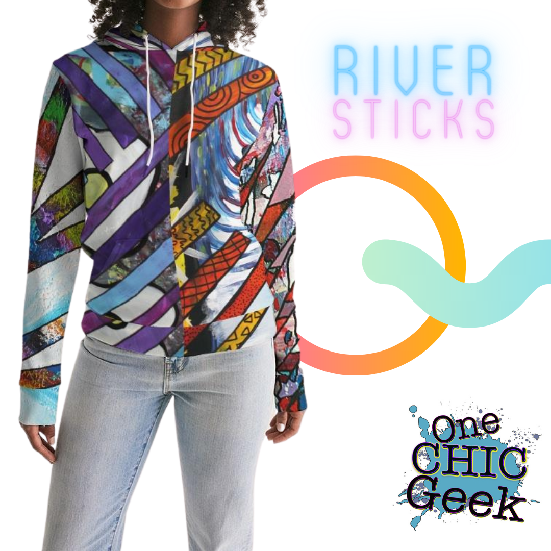River Sticks Mosaic Women's Hoodie